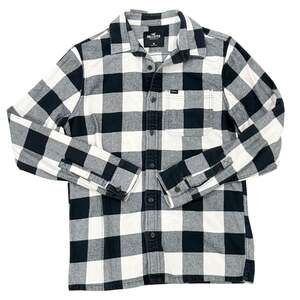 Hollister Men's M  Buffalo Plaid Long Sleeve  Flannel